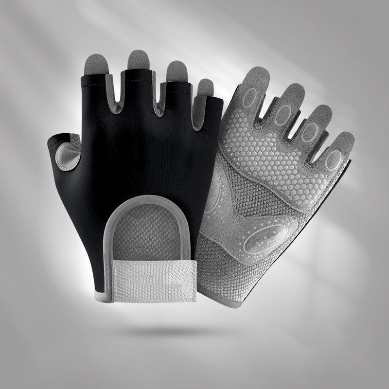 Women's Fashion Anti-slip Shock Absorption Wear-resistant Breathable Anti-callus Gloves