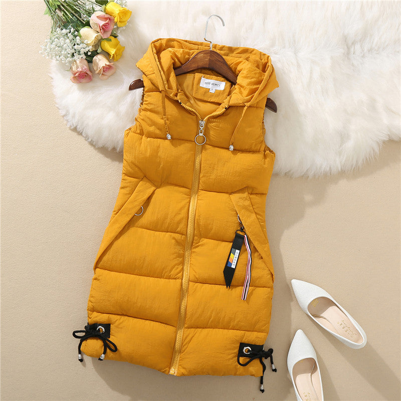 Korean Slim And Versatile Cotton Waistcoat