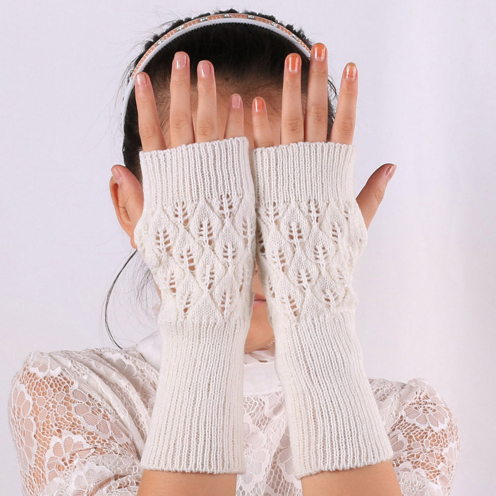 Acrylic Korean Half-finger Arm Sleeve Women