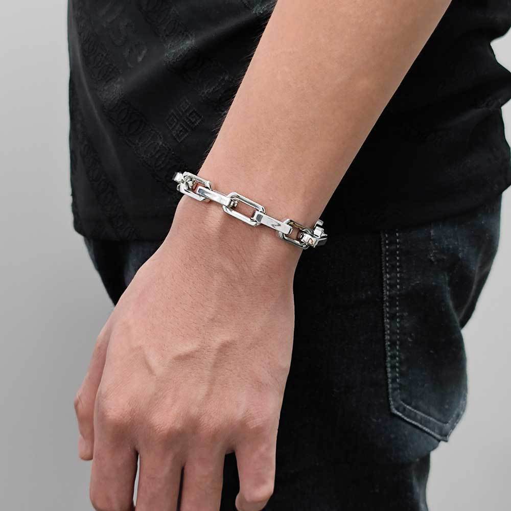 Hip Hop Titanium Steel Ornament Personalized Bracelet