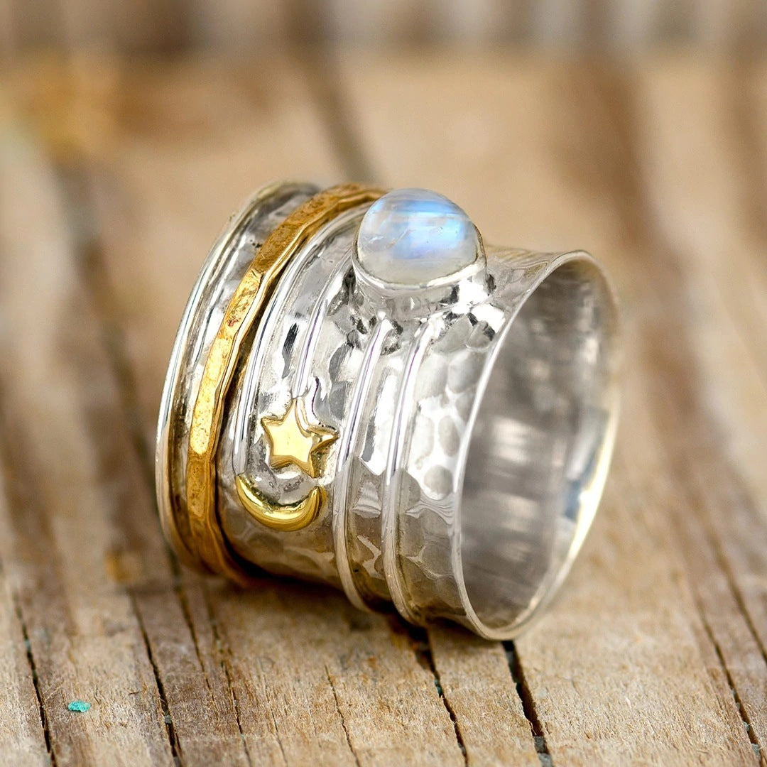 Creative Simple Star Moon Crystal Lady