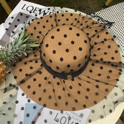 Sun-shading And Sun-protecting Big Hat For Seaside Vacation