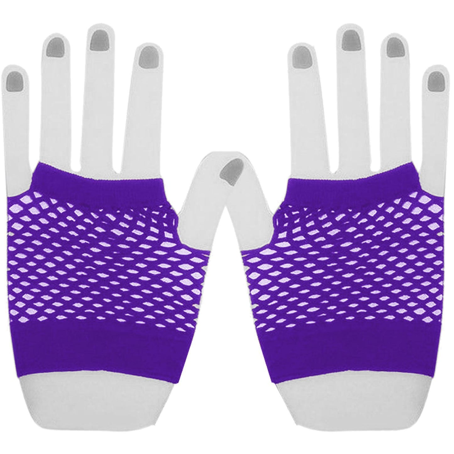 Party Half Finger Fingerless Net Leisure Gloves