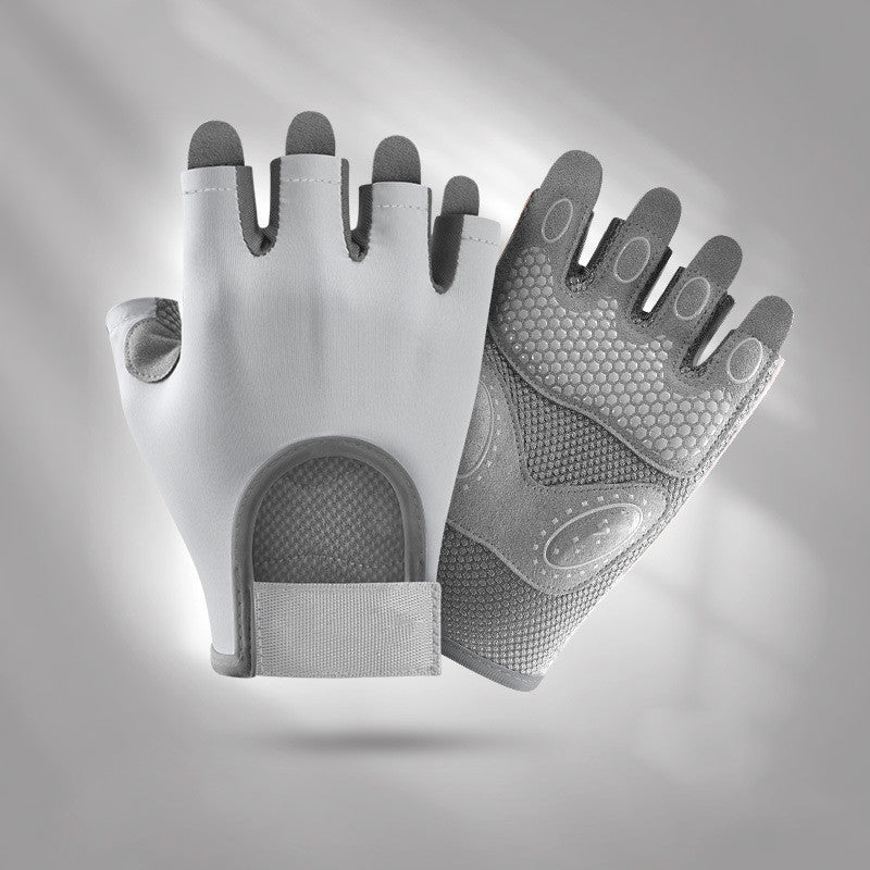 Women's Fashion Anti-slip Shock Absorption Wear-resistant Breathable Anti-callus Gloves