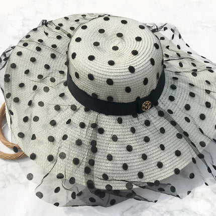 Sun-shading And Sun-protecting Big Hat For Seaside Vacation