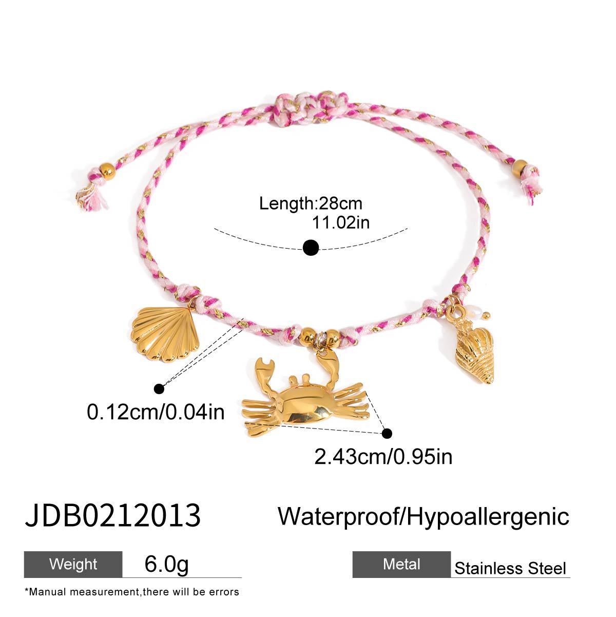 Marine Woven Diy Bracelet Stainless Steel