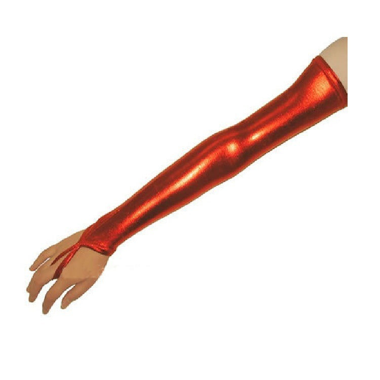 Arm Sleeve Glossy Adhesive Hook Finger Sleeve Cover