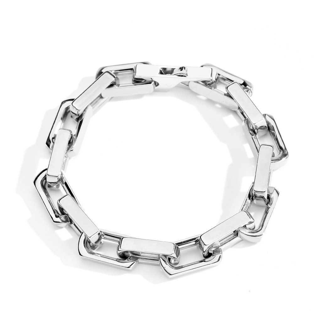 Hip Hop Titanium Steel Ornament Personalized Bracelet