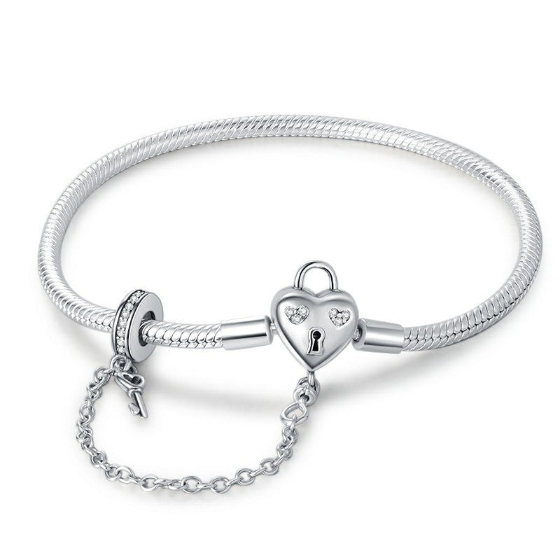 Europe And America Creative Women's Love Star Zircon Bracelet