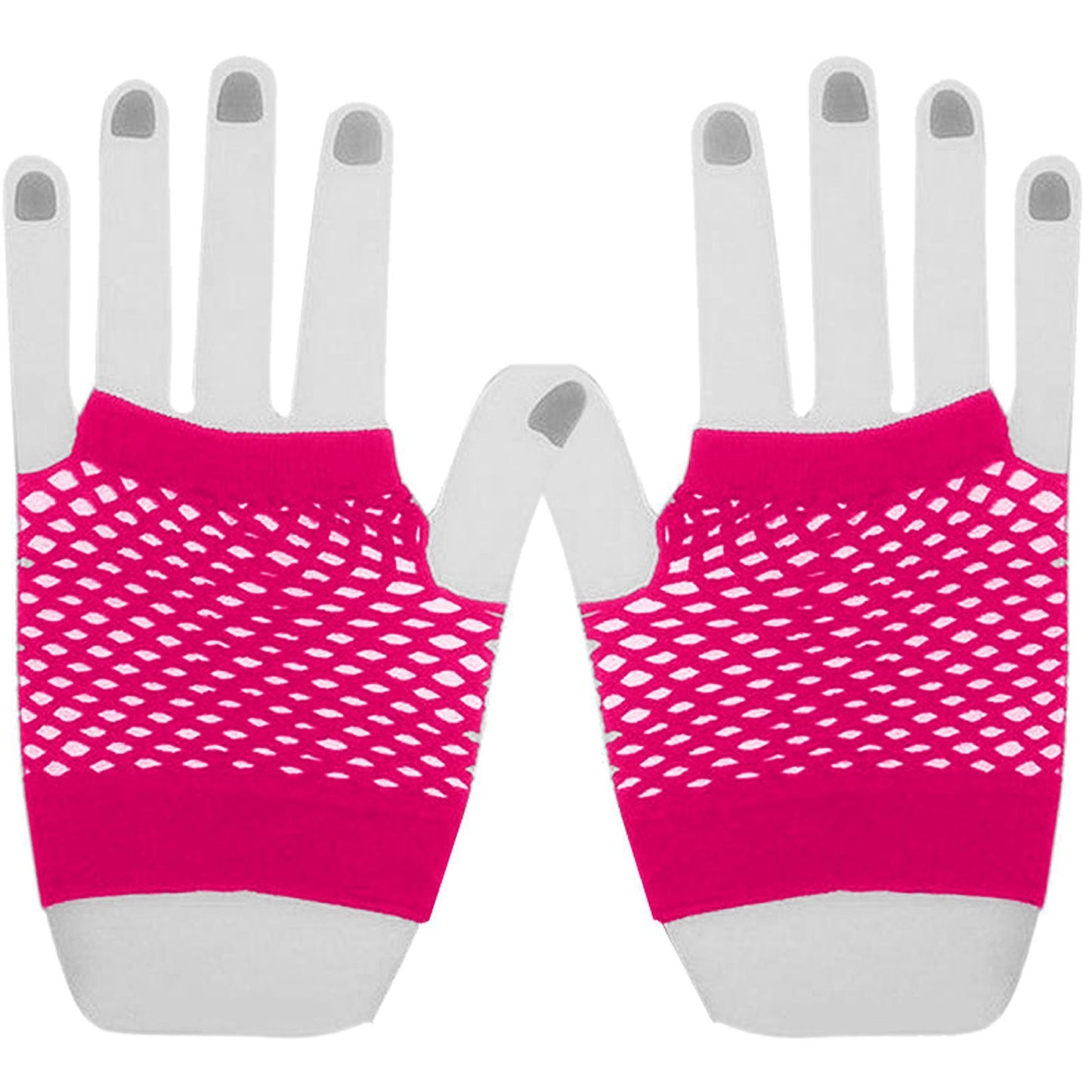 Party Half Finger Fingerless Net Leisure Gloves