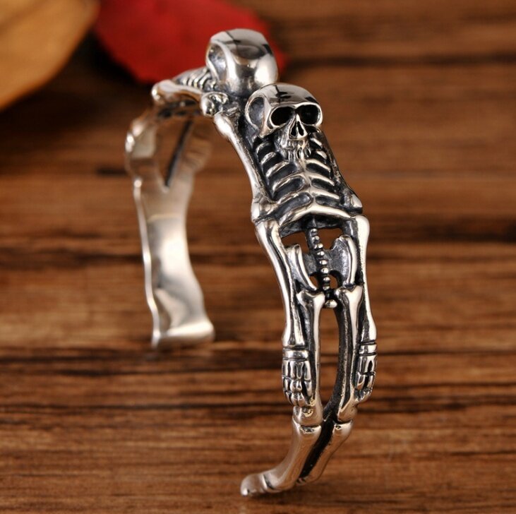 Double Skull Bracelet