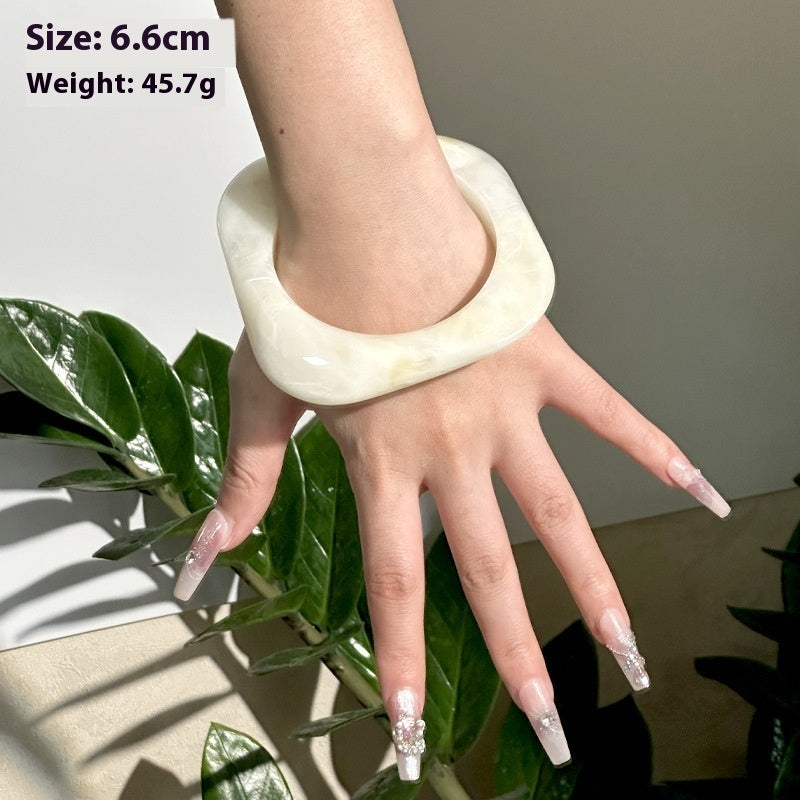 Blooming Irregular Geometric Bracelet Exaggerated