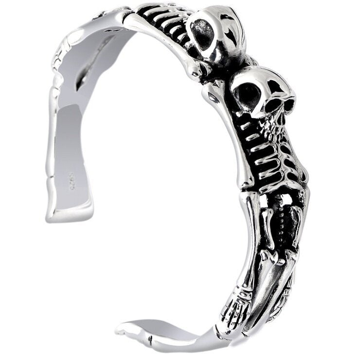 Double Skull Bracelet