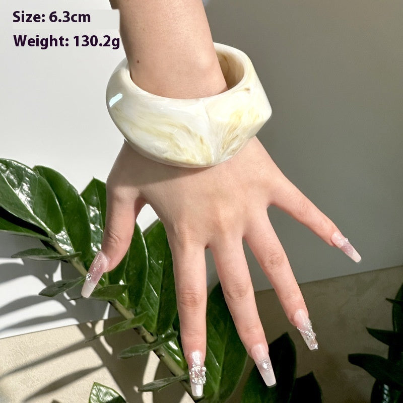 Blooming Irregular Geometric Bracelet Exaggerated