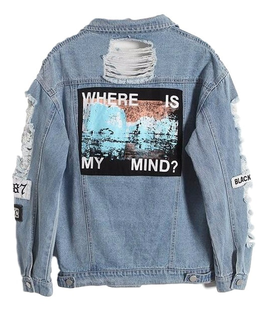 VESTE DENIM WHERE IS MY MIND