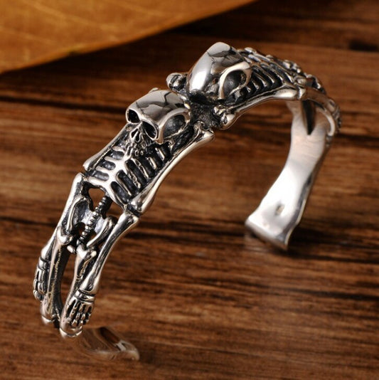 Double Skull Bracelet