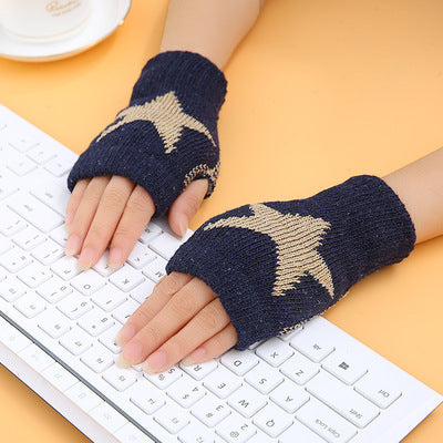 Outdoor Sports Wool Knitted Gloves