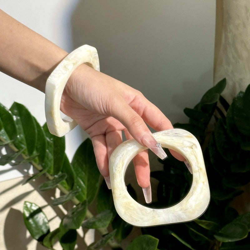 Blooming Irregular Geometric Bracelet Exaggerated